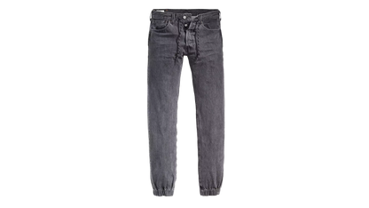 Men Black Denim Jean Jogger - Low Rise Slim Tapered Fit